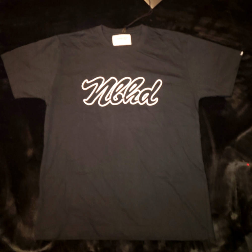 Neighborhood Tee shirt Brand new with tags and bag black size medium